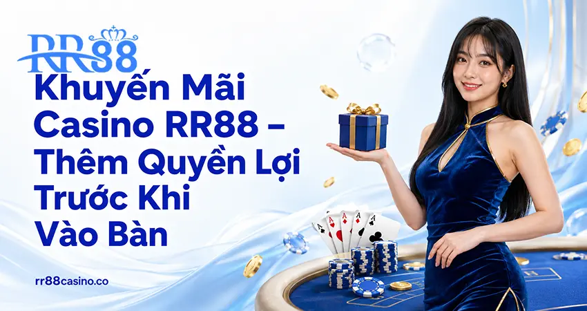 Khuyến Mãi Casino RR88 – Thêm Quyền Lợi Trước Khi Vào Bàn